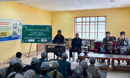 Awareness Programme on Drug and Substance Abuse Organized at HSS Phey under Nasha Mukt Bharat Abhiyan.