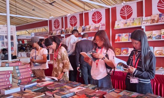 Students of Government Degree College Zanskar Participate in Ladakh Book Festival 2026.