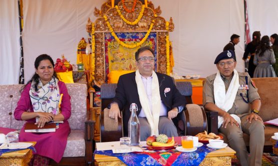 Chief Secretary Joins Great Summer Buddhist Council of Ladakh 2026 Session on Tackling Drug Menace Among Youth.
