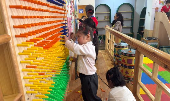 District Institute of Education and Training (DIET) Leh organized an educational exposure visit to Model School Gonpa for the young learners of its Balvatika program.