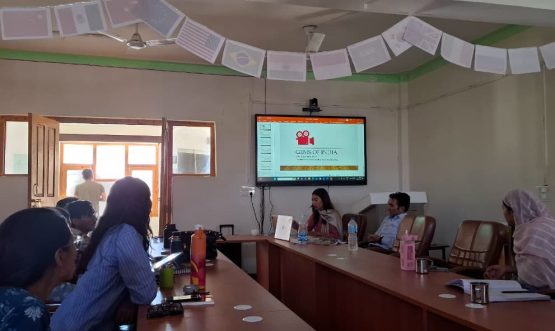Department of Information and Public Relations Organises ‘Gems of India’ Challenge Awareness Session at Govt Degree College, Nubra.