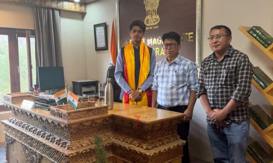 Sheep Husbandry Department Nubra Welcomes First District Sheep Husbandry Officer.