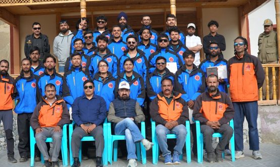 CEC Kargil Attends Graduation Ceremony of Basic Mountaineering Course at Panikhar.