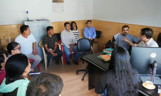 GI User Certification Awareness Camp Organised at Handloom Leh Office.