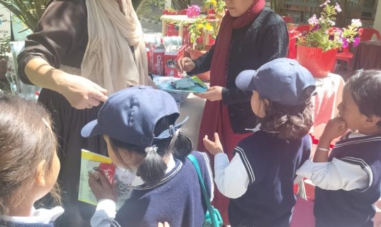 Govt. Model Middle School Taru Students Visit DIET Leh, Explore Creative and Experiential Learning.