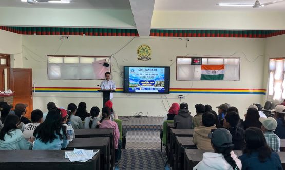 Govt. Degree College Zanskar Hosts Interactive Educational Programme for Students of Marpaling Lamdon Model School.
