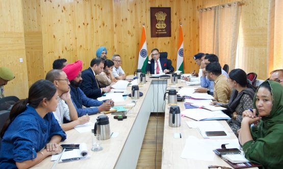 Chief Secretary chairs 8th UT-Level NCORD Meeting to Strengthen Coordinated Action against Drug Abuse.