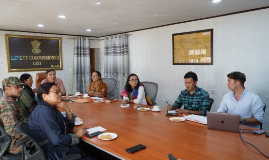 ADDC Leh Chairs District-Level TB Mukt Bharat Committee Meeting; Reviews TB Elimination Efforts in Leh.