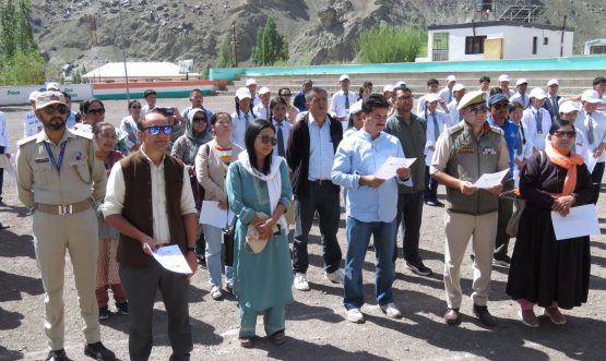 ‘Nasha Mukt Bharat Abhiyan’ Campaign Flagged Off at Khaltse Across Sham District.