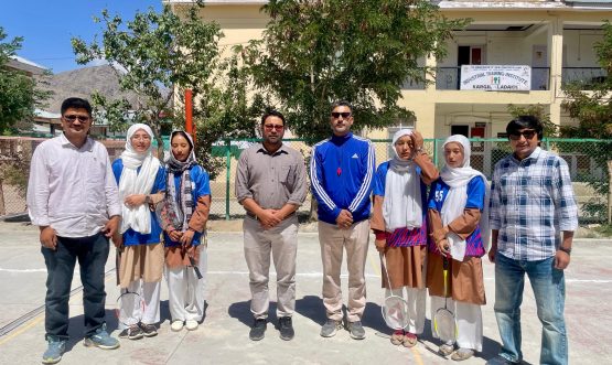 GDC Kargil Organises Badminton Final and Faculty Volleyball Tournament to Mark National Sports Day.