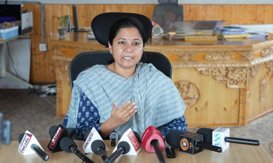 Secretary, Youth Services & Sports briefs media on LG Yuva Internship Programme.