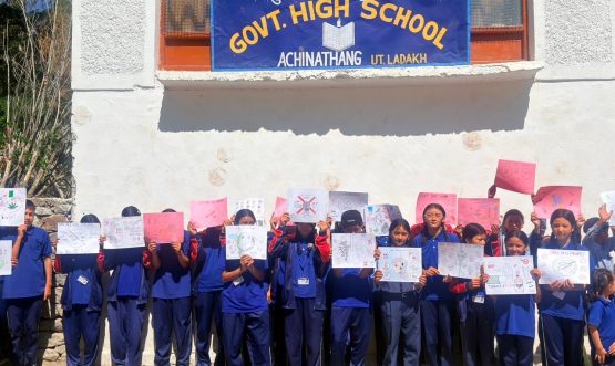 NMBA Pledge, Drawing, Poster and Slogan Competitions Held at GHS Achinathang.