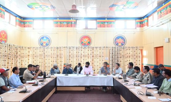 DC Zanskar Chairs Meeting to Review Preparations for Ladakh Zanskar Festival 2026.
