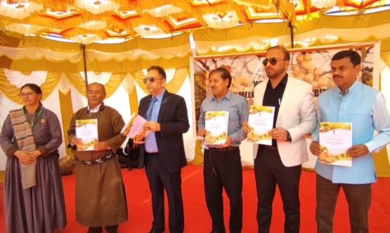 Kisan Mela-cum-Fruit and Flower Exhibition Organized by Department of Horticulture, Leh.