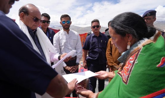 L-G VK Saxena launches mega project to revive dying Tso Kar Lake in Ladakh using untapped glacier water.