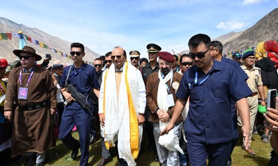 L-G VK Saxena inaugurates 11th Ladakh Zanskar Festival.