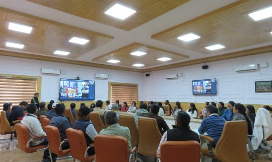 DC Sham Virtually Attends LG Yuva Internship Orientation Programme