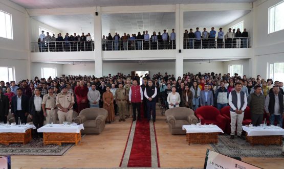L-G VK Saxena rolls out LG Yuva Internship Programme on the birth anniversary of Prime Minister Shri Narendra Modi.