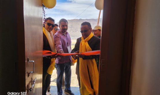 Director Sheep Husbandry Department UT Ladakh Visits Zanskar.
