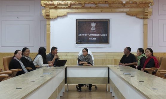 DC Sham Chairs Review Meeting with Sheep Husbandry Department.