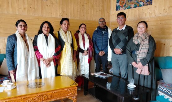 CBSE Academic Team Reviews Remedial Coaching Classes at DIET Leh Centre and Government Model Boys Higher Secondary School Leh.
