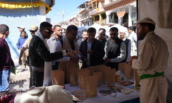 Seabuckthorn Conclave-cum-Reverse Buyer-Seller Meet Held at Leh Main Market.