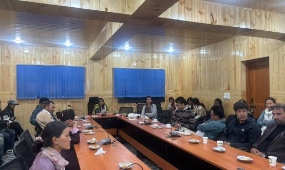 Administrative Secretary Nidhi Malik visits GDC Zanskar, interacts with students and faculty.