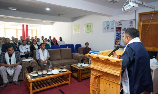 7-Day Advanced Refresher Course for Tour and Travel Guides and Operators Inaugurated at SIHM Leh.