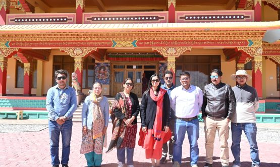 Administrative Secretary RDD/STW Visits Anganwadi Centres and Key Development Facilities in Zanskar.
