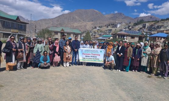 Department of Agriculture Kargil Concludes 5-Day SMAE Training for 50 Women Farmers.