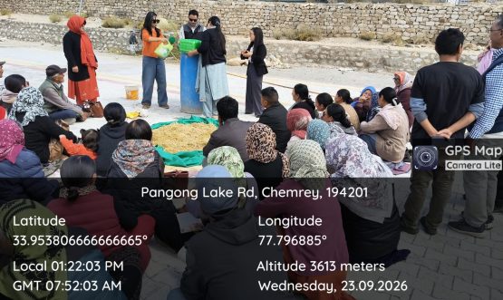 A one day Training Programme Conducted in Chemday village.