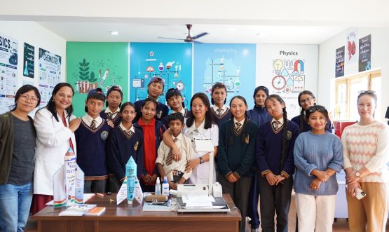 From Textbooks to Hands-on Learning: Middle School Skara Students Explore Science at DIET Leh STEM Lab.
