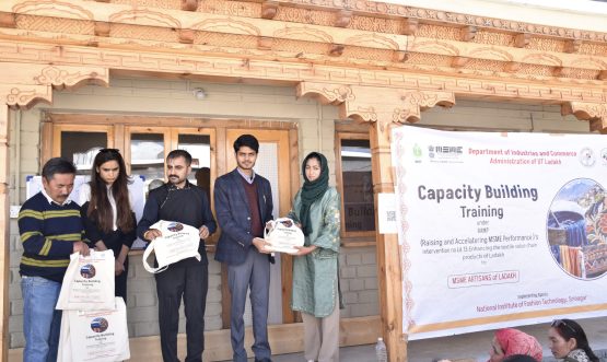 Capacity Building Training under RAMP Commences at Handloom Department, Diskit, Nubra.