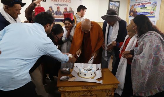 International Day of Older Persons Celebrated at Zimskhang Old Age Home in Leh.