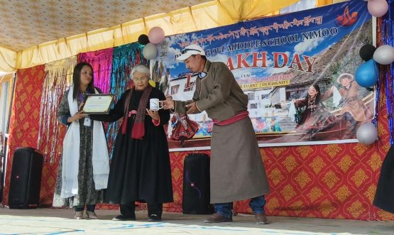 Ladakh Day cum Inter-House Cultural Competition Held at PM Shri Government Middle School Nimoo.
