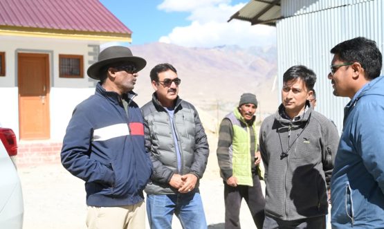 Secretary Transport UT Ladakh Visits Zanskar, Inspects Civic Infrastructure and Sanitation Facilities.
