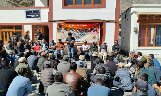 Special Gram Sabha Programme Held Across Four Villages of Nubra.