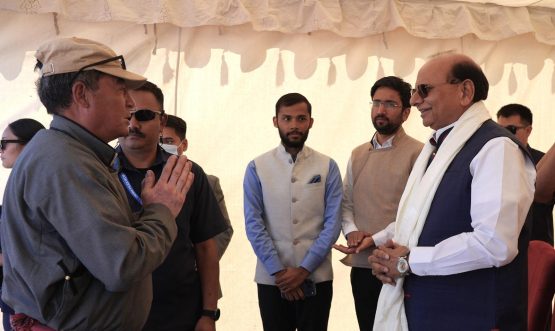 L-G VK Saxena interacts with Nambardars to strengthen grassroots governance and resolve public grievances