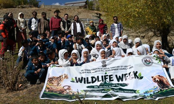 Department of Wildlife Protection Organizes ‘Know Your Wild Neighbour’ Program at GHS Chowkiyal, Drass.