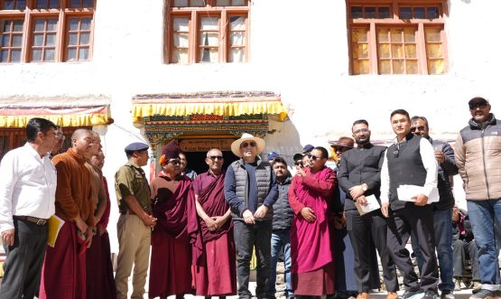 Chief Secretary Ashish Kundra begins Two-Day Zanskar visit to review developmental works.