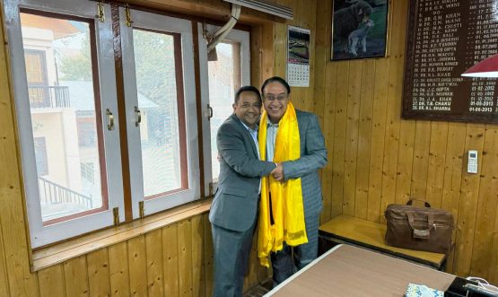 Visit of Director Sheep Husbandry, UT Ladakh to Director Sheep Husbandry, Kashmir.