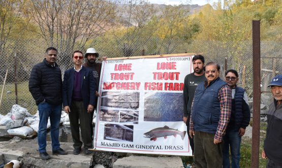 MPEDA Experts Visit Drass; Explore Potential of High-Value Cold-Water Fisheries and Aquaculture in Ladakh.