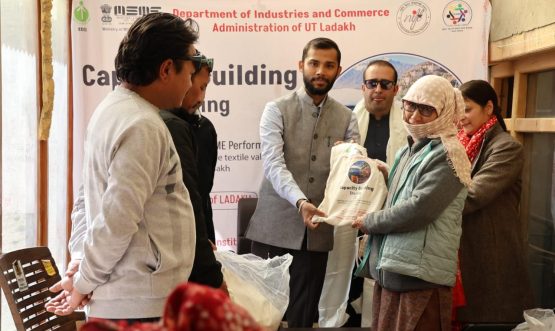 Five-Day Training Programme on Natural Dyeing and Embroidery Inaugurated at Phobrang under RAMP.