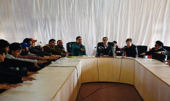 DC Drass Chairs Interaction on Transport Sector and Road Safety; Calls for Greater Youth Participation and Responsible Driving.