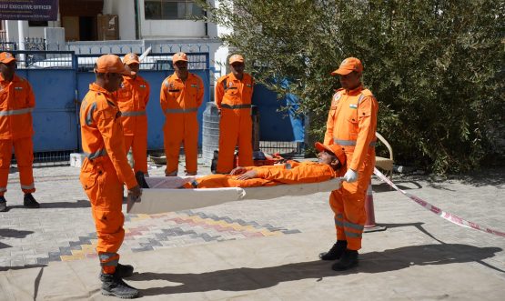 Disaster Management Training Programme Held at District Industries Centre, Leh.