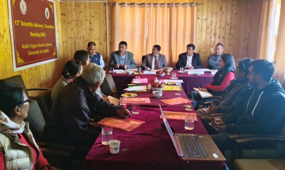 13th Scientific Advisory Committee Meeting of KVK Nyoma Held at Nyoma.