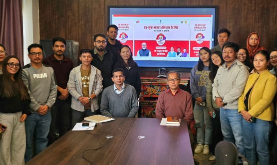 NHM Ladakh Virtually Participates in National Launch of JOSH Teams for TB Elimination.