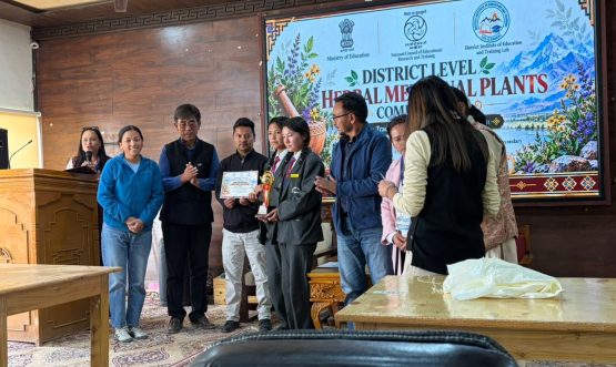 DIET Leh organises District-Level Herbal Medicinal Plants Competition under NCERT’s National Population Education Programme.
