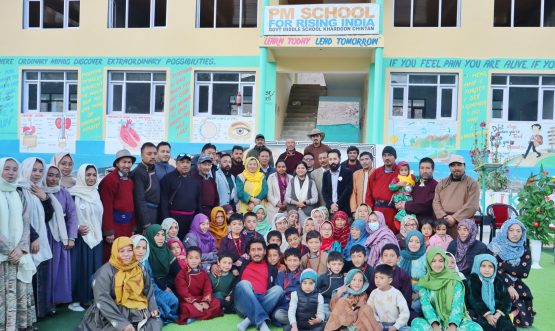 Administrative Secretary School Education Department Ladakh Ms. Bhanu Prabha IAS Visits Schools in Shakar–Chiktan Zone of District Kargil.