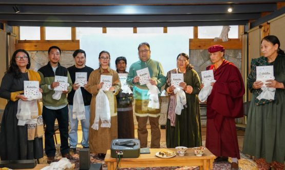 Chief Secretary Ashish Kundra launches ‘Katabita: The Hidden Doodleland’ in Leh.